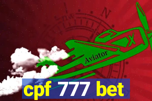 cpf 777 bet